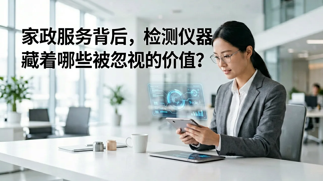 家政服务背后,检测仪器藏着哪些被忽视的价值?