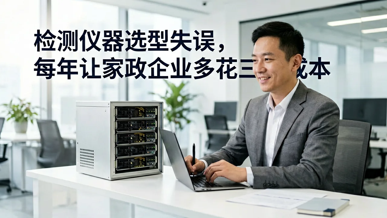 检测仪器选型失误,每年让家政企业多花三成成本